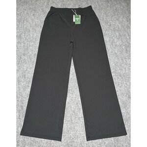 Halara Flex Micro Waffle High Waisted Pocket Wide Leg Work Pants L ExTall NWT